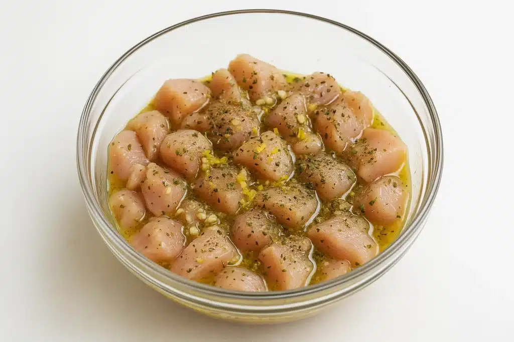 one-pot Greek chicken risoni