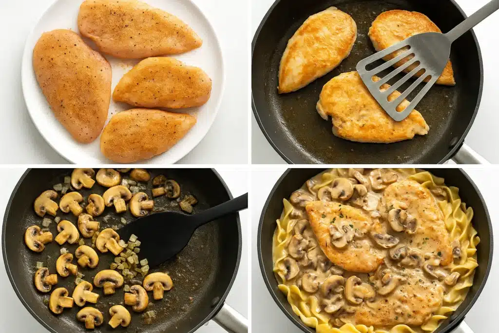Chicken Stroganoff