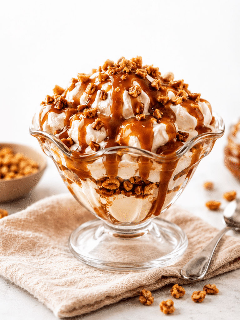 Sundae caramel croquant 3 Sundae caramel croquant