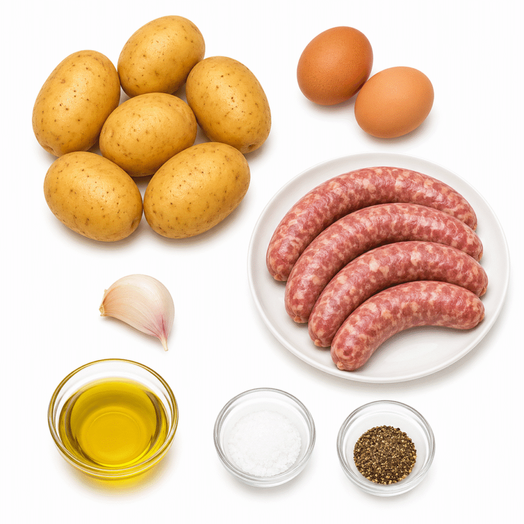 Saucisse Pommes de Terre & Œufs 2 a0dd7791 28b5 40be 8f49 1f0a3446d557