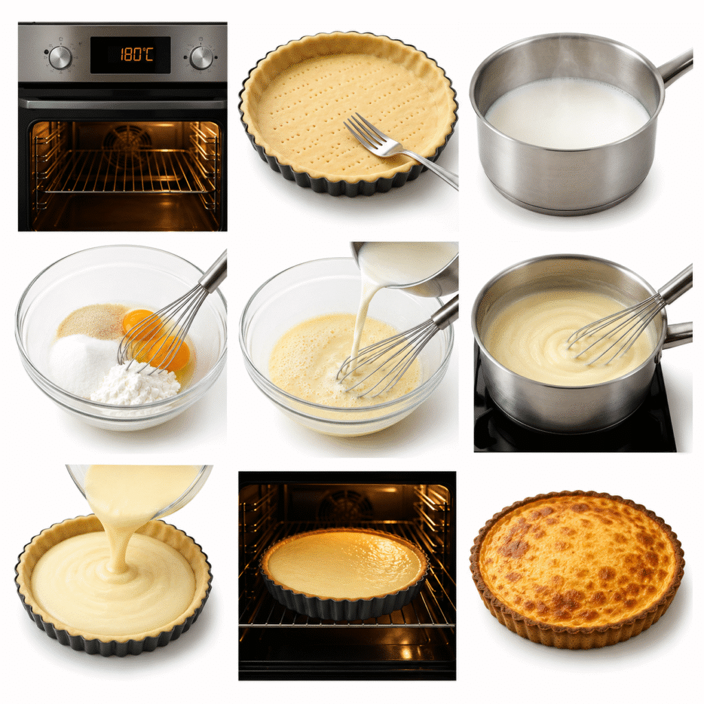 Tarte au flan de grand-mère 3 Tarte au flan de grand-mère