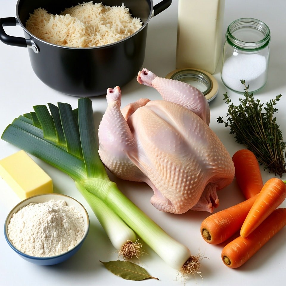 La poule au riz de la Mère Michèle