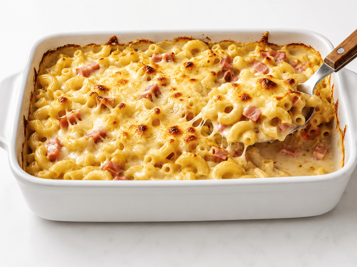 Home 1 Gratin de Coquillettes au Jambon et Fromage