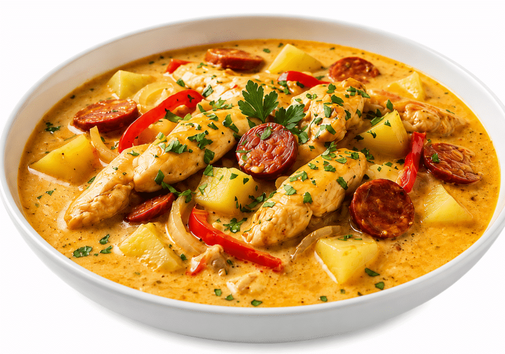 Aiguillettes de Poulet à la Crème