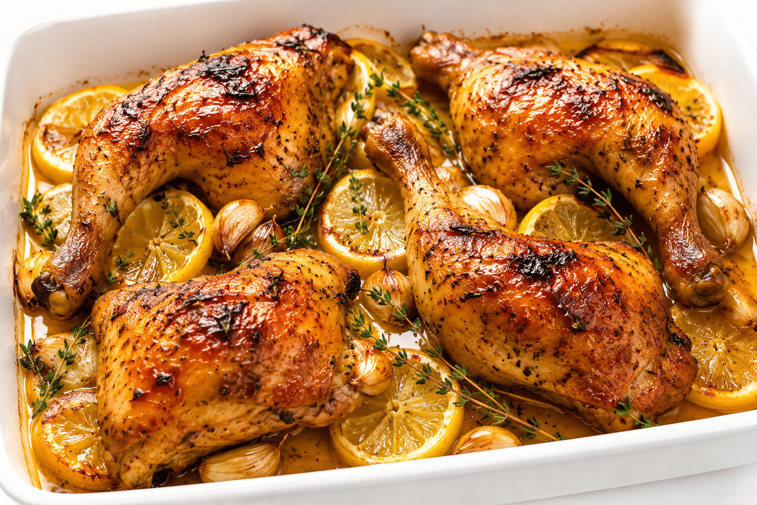 Home 2 Poulet au Citron et au Thym au Four