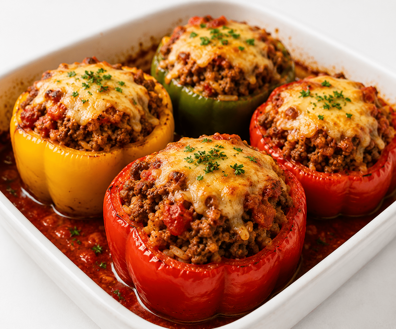 Poivrons Farcis au Bœuf 5 % MG