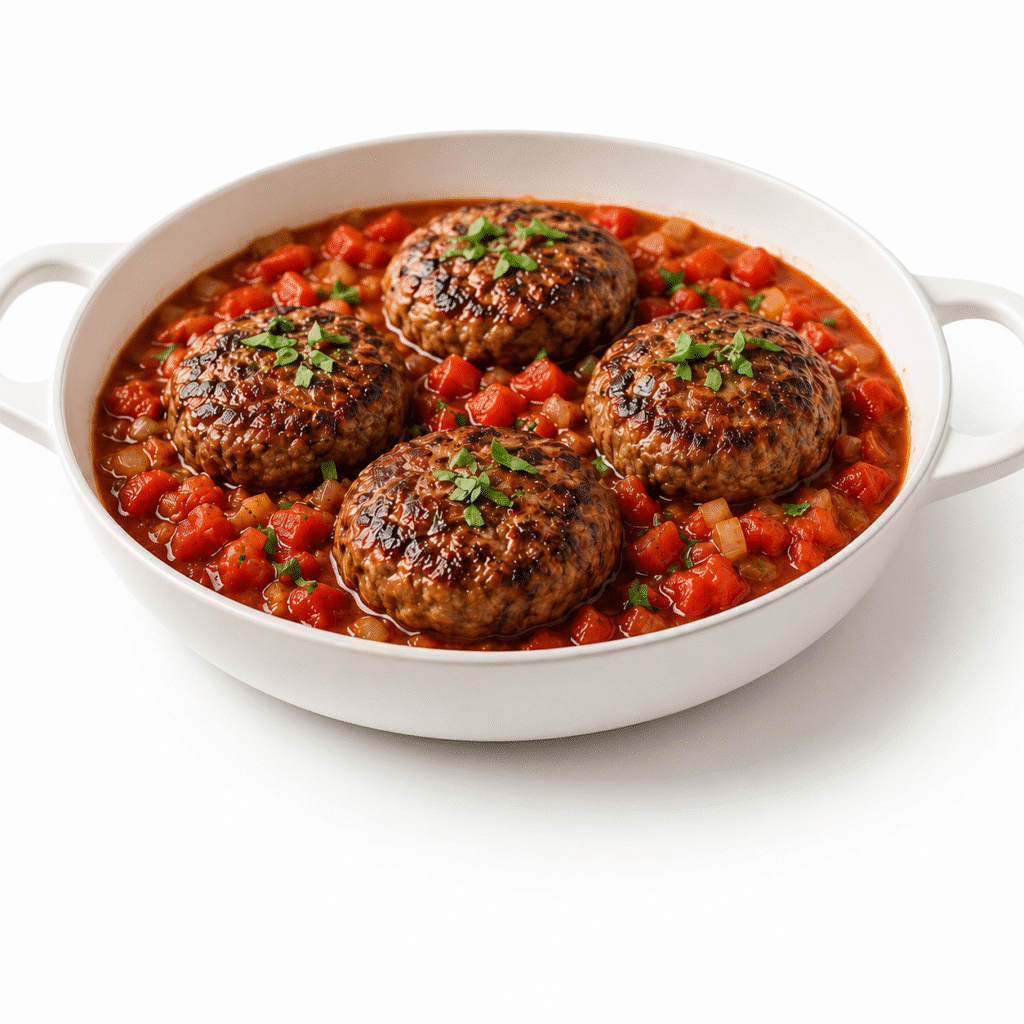 Steak haché à la provençale : savoureux, ensoleillé et prêt en un rien de temps 4 steak haché à la provençale