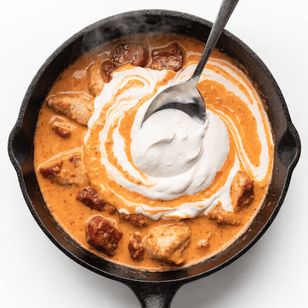 Aiguillettes de Poulet à la Crème