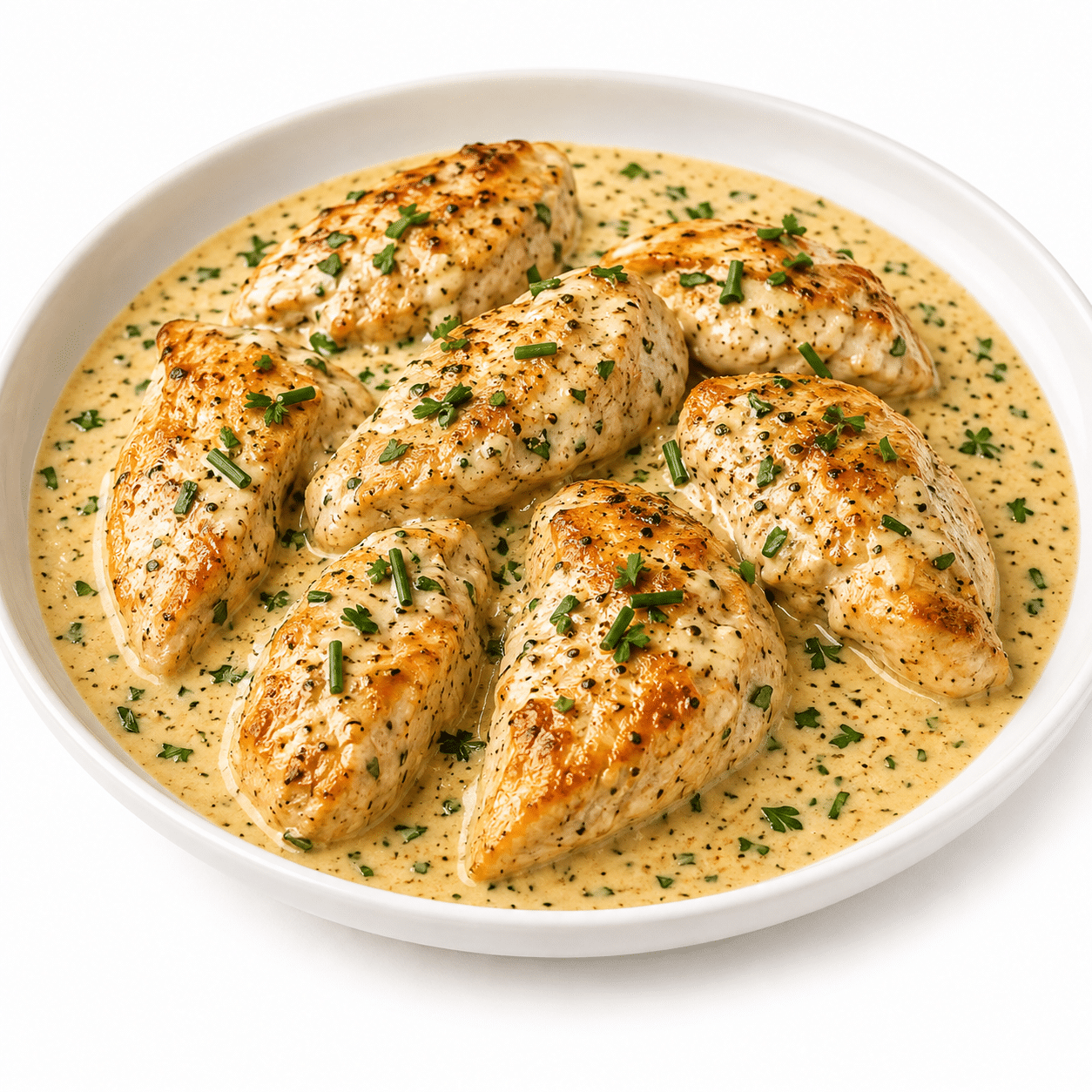 Poulet sauce Boursin