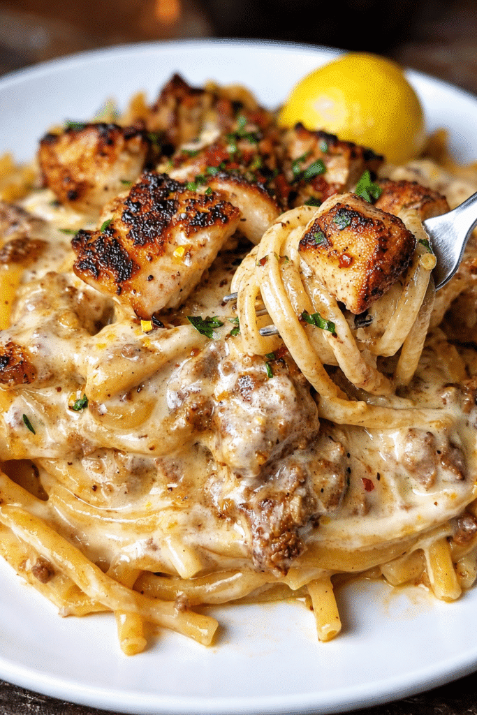 Cowboy Butter Chicken Linguine