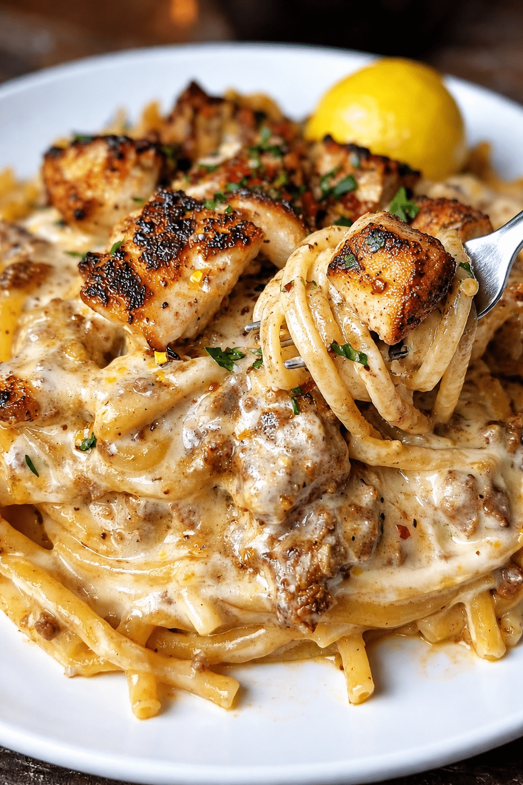 Home 3 Cowboy Butter Chicken Linguine