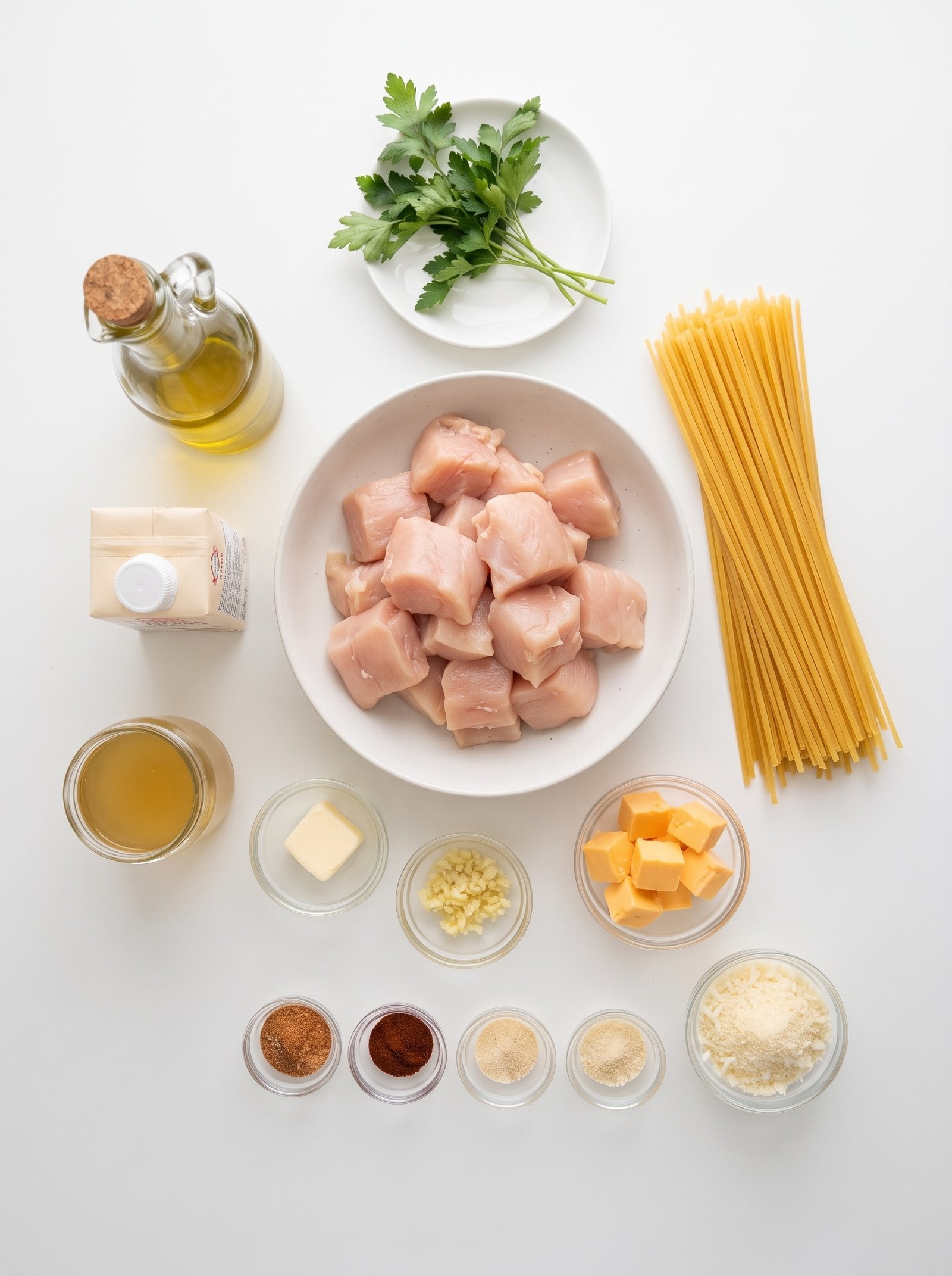 Cajun Garlic Butter Chicken with Creamy Velveeta Linguine Cajun Garlic Butter Chicken with Creamy Velveeta Linguine