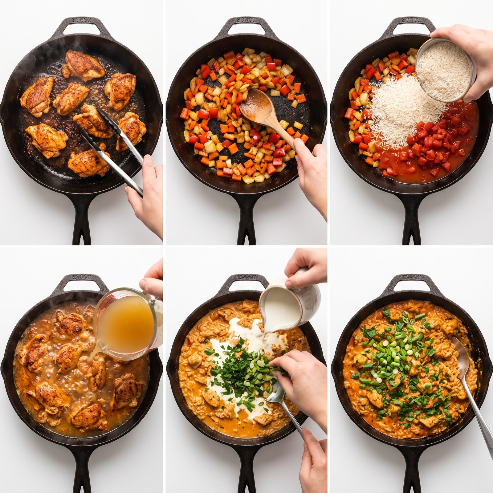 One-Pot Cajun Chicken and Rice