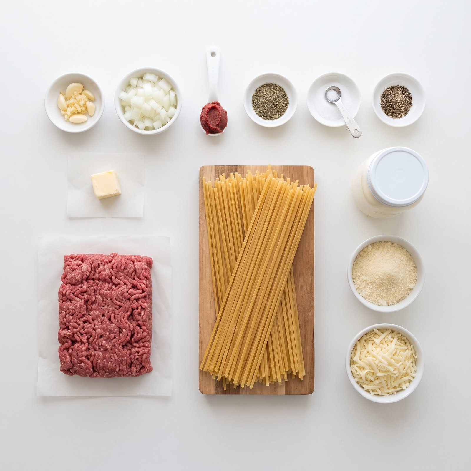 Garlic Butter Beef Linguine with Creamy Parmesan Cheese Sauce Garlic Butter Beef Linguine with Creamy Parmesan Cheese Sauce